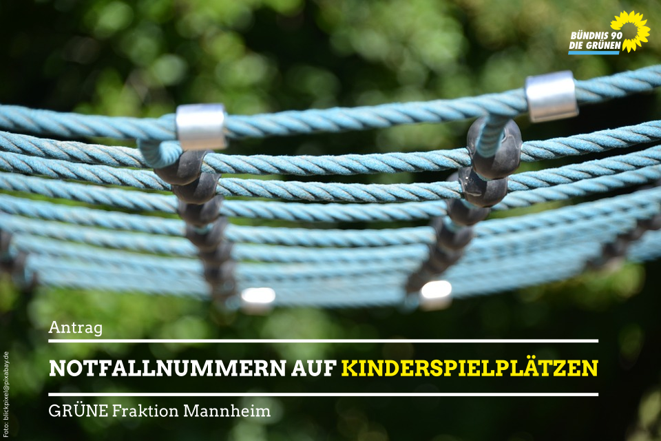 Fangnetz auf Spielplatz