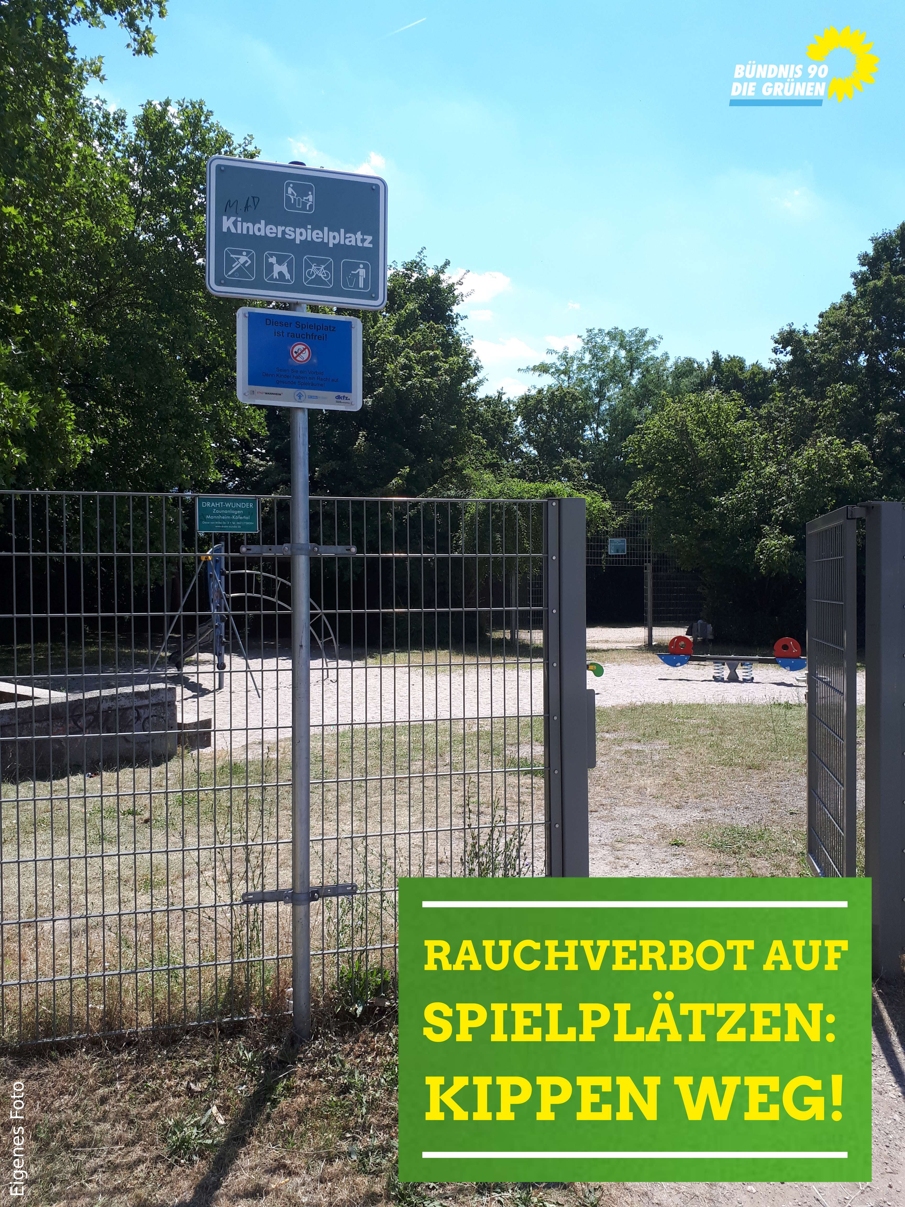 Spielplatz in Mannheim-Neckarau