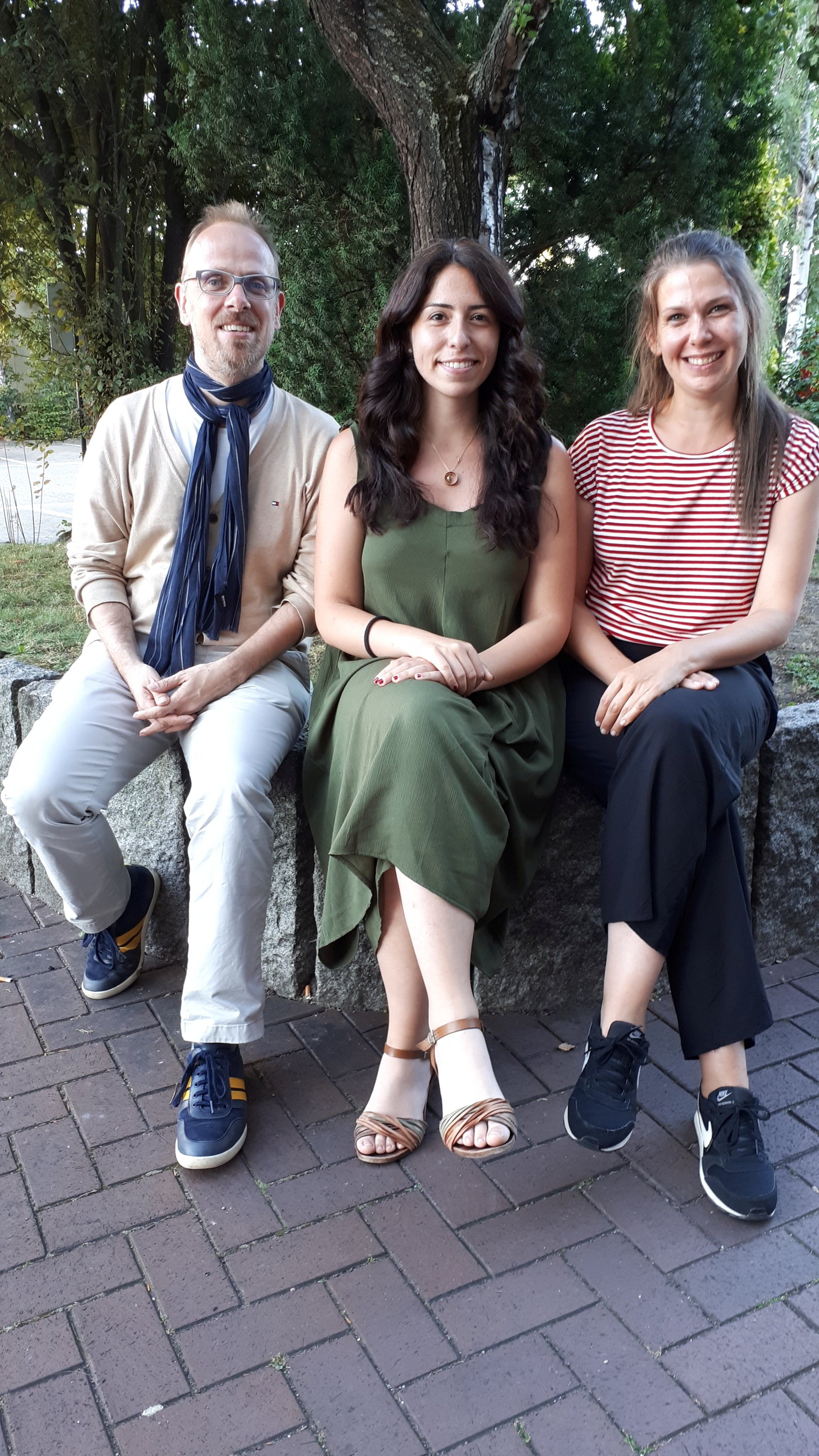 GRÜNER Fraktionsvorstand: Dirk Grunert, Melis Sekmen und Stefanie Heß