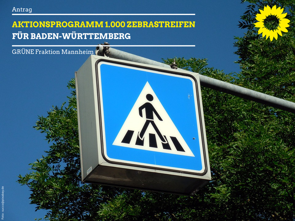 Verkehrsschild Zebrastreifen