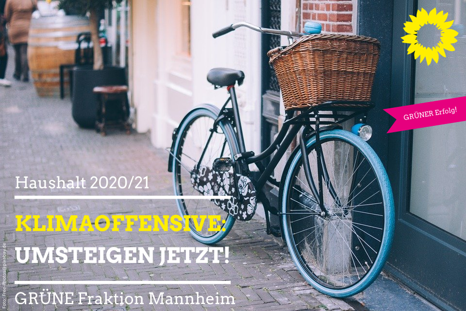 Abgestelltes Fahrrad