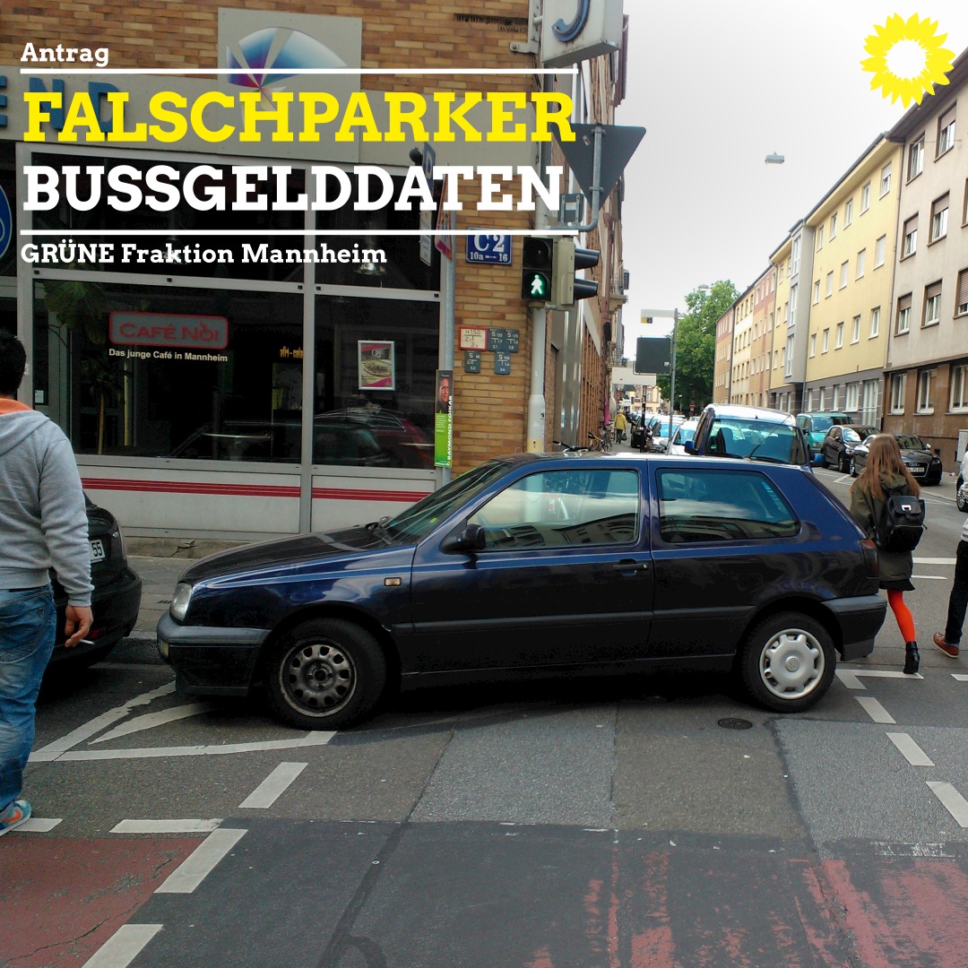 Falschparker vor Fußgängerampel