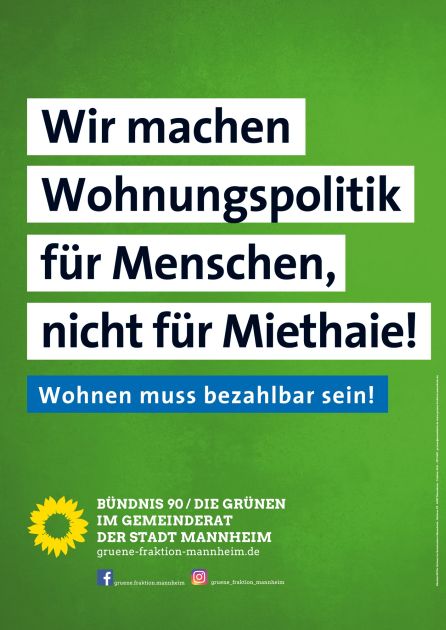 Wir machen Wohnungspolitik für Menschen, nicht für Miethaie!