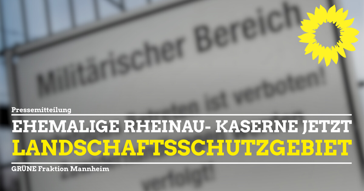 Pressemitteilung BBR Rheinau Landschaftsschutzgebiet