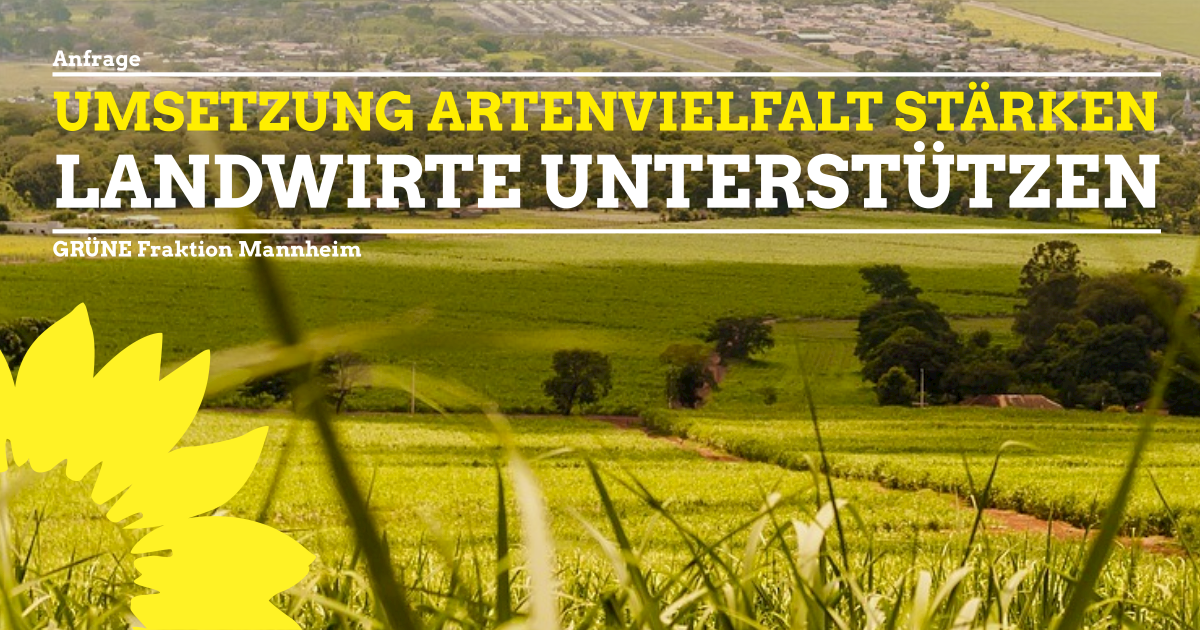 Umsetzung Artenvielfalt stärken – Landwirte unterstützen