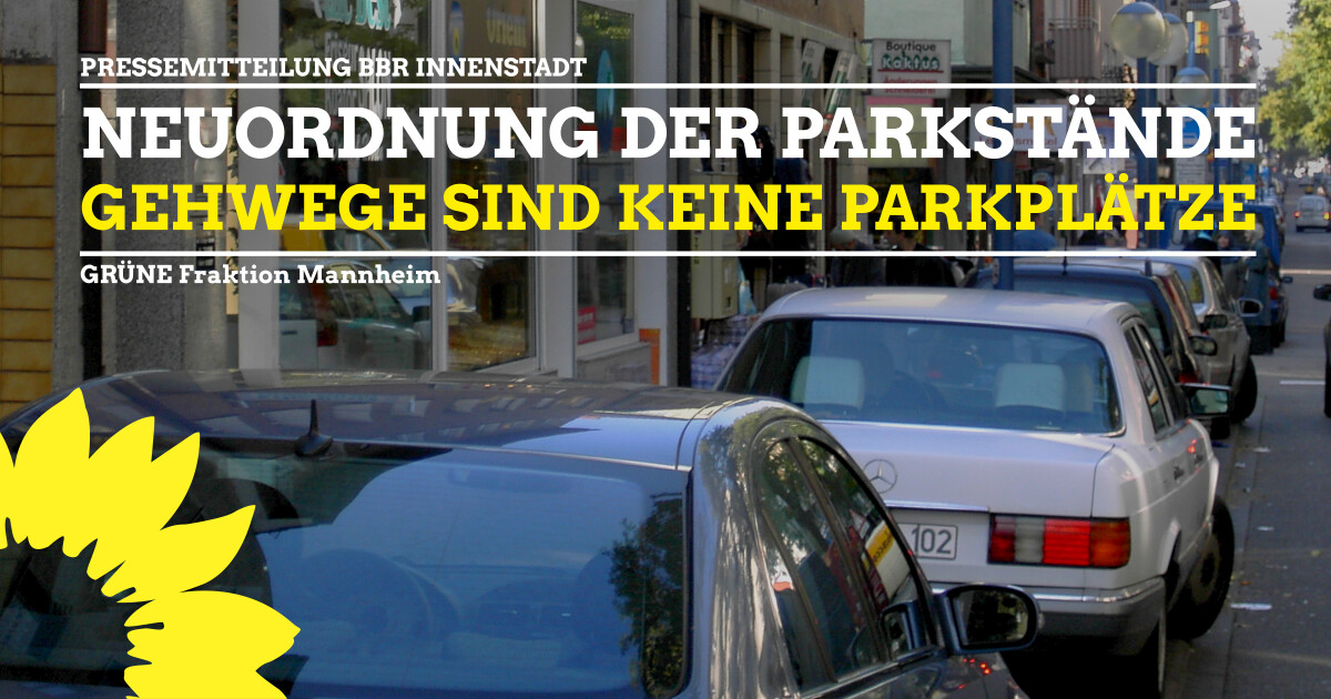 Pressemitteilung Neuordnung Parkstände