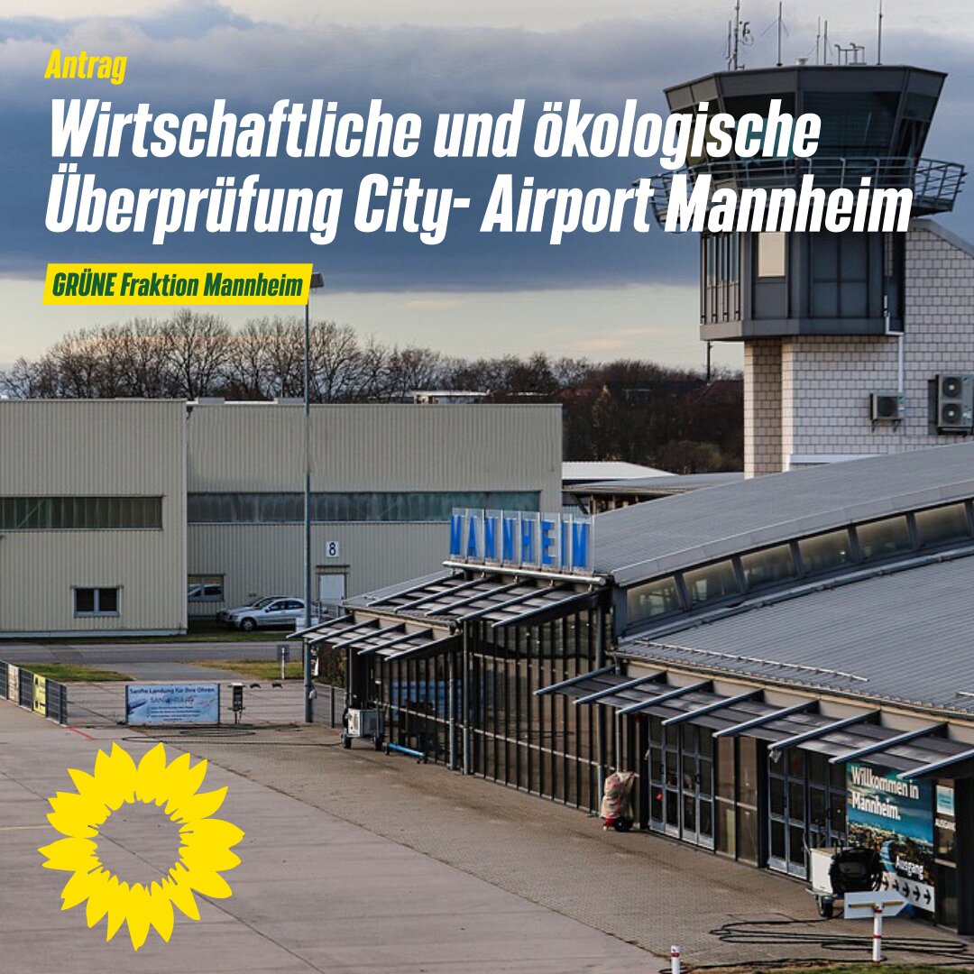 Wirtschaftliche und ökologische Überprüfung City Airport Mannheim