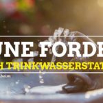 Kostenloses Trinkwasser für alle unterwegs!