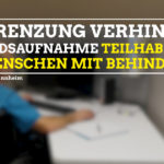 Anfrage Aktueller Stand „Teilhabepläne für Menschen mit Behinderung“ in Mannheim