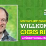 Stadtrat Chris Rihm ist neues Fraktionsmitglied