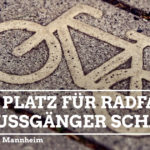 Mehr Platz für Fahrräder und Fußgänger