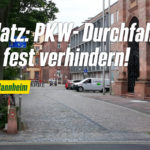 Asamplatz: PKW Durchfahrt baulich verhindern